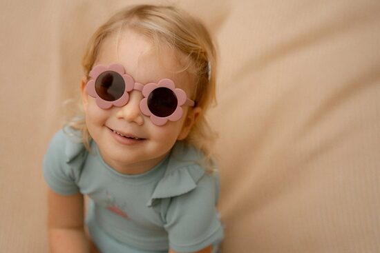 Little Dutch Children's Sunglasses Flower Pink 126442